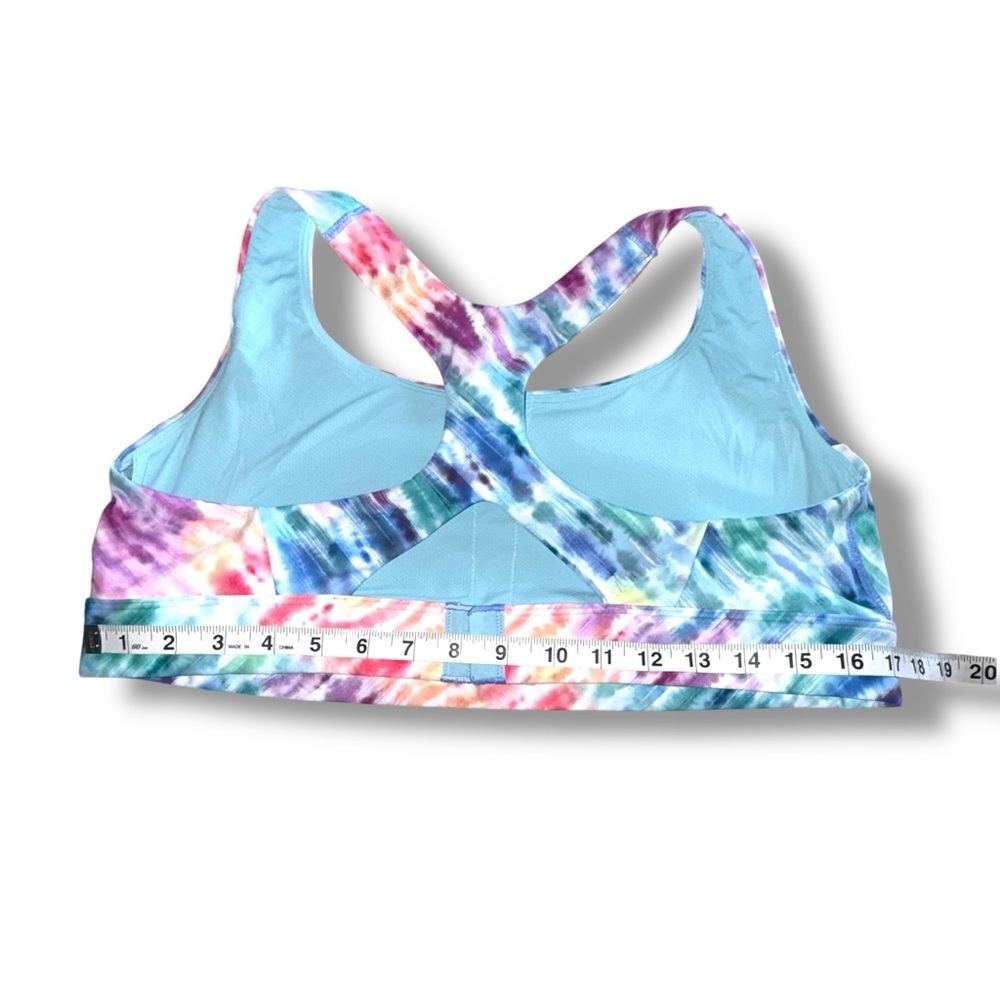 ATHLETA Ultimate Love Proudly Bra D & DD+ | Plus 1X | Rainbow - Picture 9 of 10